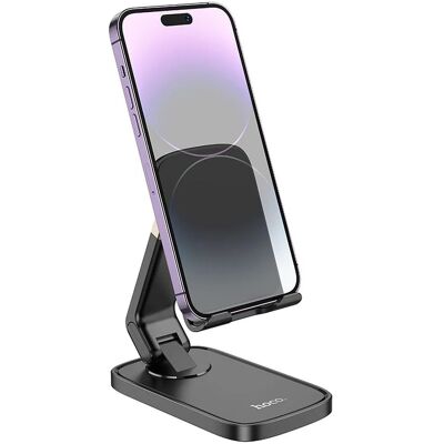 Hoco HD8 Stolní držák telefonu, černý Hoco HD8 Stolní držák telefonu, černý