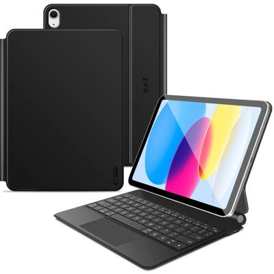 Tech-Protect Magnetické pouzdro s klávesnicí, Apple iPad 10.9” 10 / 2022 / 11” 11 / 2025, černé Tech-Protect Magnetické pouzdro s klávesnicí, Apple iPad 10.9” 10 / 2022 / 11” 11 / 2025, černé
