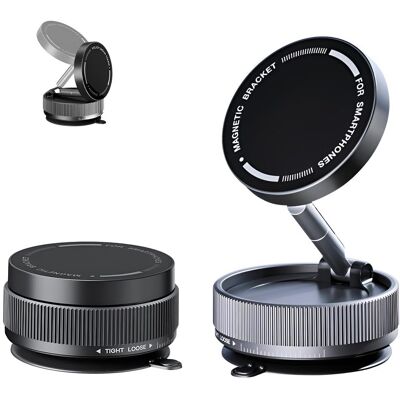 OEM 360° magnetický nastavitelný přísavný držák telefonu do auta, černý, C36 OEM 360° magnetický nastavitelný přísavný držák telefonu do auta, černý, C36