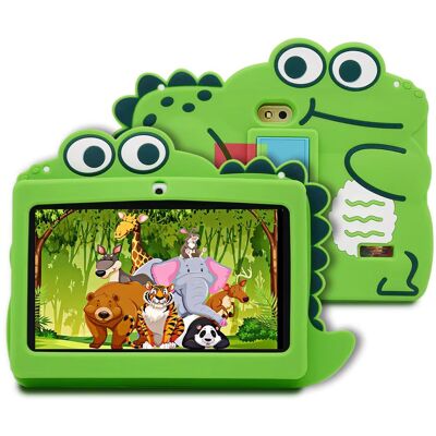 OEM Dětský tablet 7" HD s Androidem, ochranou zraku a baterií 4000 mAh, zelený OEM Dětský tablet 7" HD s Androidem, ochranou zraku a baterií 4000 mAh, zelený