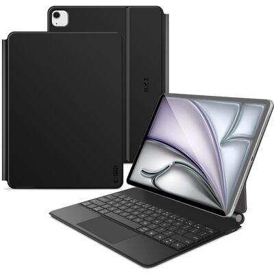 Tech-Protect Magnetické pouzdro s klávesnicí, Apple iPad Pro 12.9” 4 / 5 / 6 / 2020-2022 / Air 13” 1 / 2 / 2024 / 2025 / 2026, černé Tech-Protect Magnetické pouzdro s klávesnicí, Apple iPad Pro 12.9” 4 / 5 / 6 / 2020-2022 / Air 13” 1 / 2 / 2024 / 2025 / 2026, černé