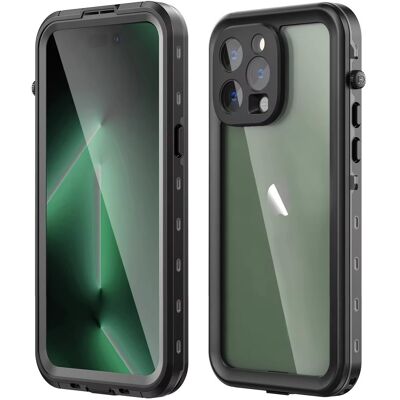 OEM ShellBox IP68 obal, iPhone 14 Pro, černý OEM ShellBox IP68 obal, iPhone 14 Pro, černý