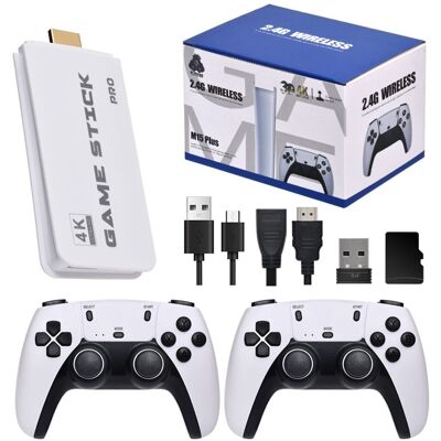 OEM M15 Plus Retro konzole se dvěma bezdrátovými ovladači, HDMI, Game Stick, 4K OEM M15 Plus Retro konzole se dvěma bezdrátovými ovladači, HDMI, Game Stick, 4K