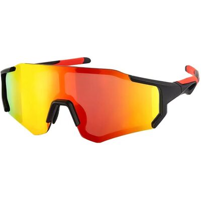 Rockbros 10182 Polarizované cyklistické brýle, červené Rockbros 10182 Polarizované cyklistické brýle, červené
