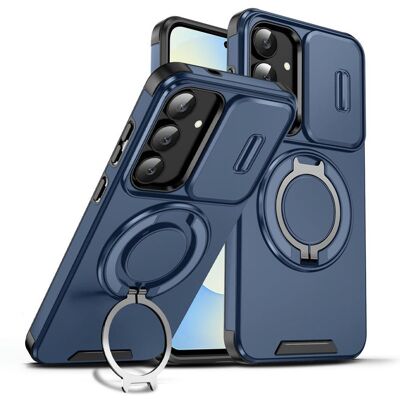 OEM Camslide Stand obal, Samsung Galaxy S25 FE / S26 FE, modrý OEM Camslide Stand obal, Samsung Galaxy S25 FE / S26 FE, modrý
