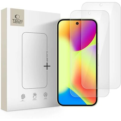 Tech-Protect Tvrzené sklo Fit+ Google Pixel 9 / 9 Pro / 10 / 10 Pro, průhledné, 2 kusy Tech-Protect Tvrzené sklo Fit+ Google Pixel 9 / 9 Pro / 10 / 10 Pro, průhledné, 2 kusy