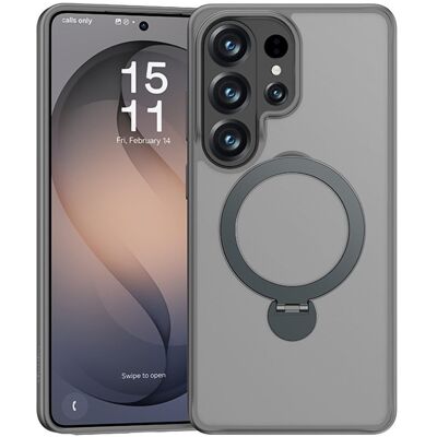 Benks Magnetic Mist obal se stojánkem, Samsung Galaxy S26 Ultra, šedý Benks Magnetic Mist obal se stojánkem, Samsung Galaxy S26 Ultra, šedý