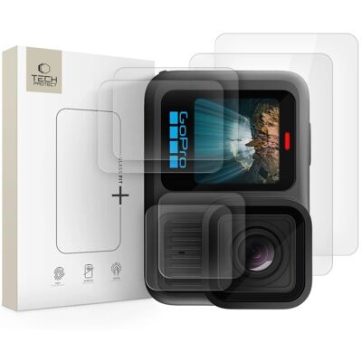 Tech-Protect Tvrzené sklo Glass Fit+, Set GoPro Hero 13, 2 kusy Tech-Protect Tvrzené sklo Glass Fit+, Set GoPro Hero 13, 2 kusy