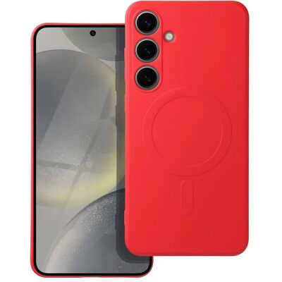 Part Obal Silicone Mag Cover, Samsung Galaxy A36, červený Part Obal Silicone Mag Cover, Samsung Galaxy A36, červený