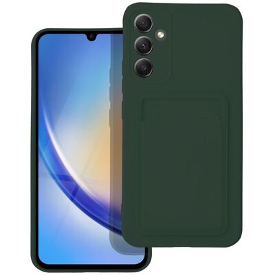 Forcell Card Case obal, Samsung Galaxy A35 5G, zelený Forcell Card Case obal, Samsung Galaxy A35 5G, zelený