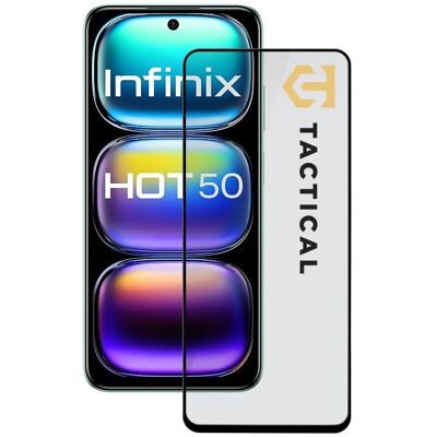 Tactical Glass Shield 5D sklo pro Infinix Hot 50 4G, černé Tactical Glass Shield 5D sklo pro Infinix Hot 50 4G, černé