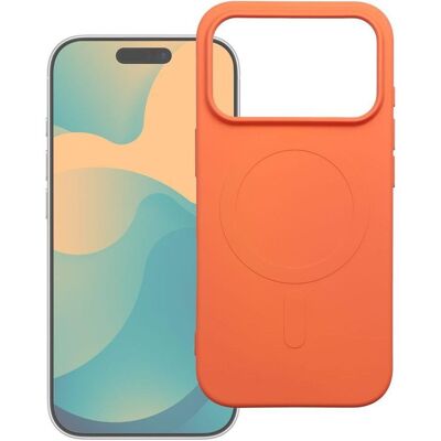 Forcell Obal Silicone Mag Cover, iPhone 17 Pro Max / 18 Pro Max, oranžový Forcell Obal Silicone Mag Cover, iPhone 17 Pro Max / 18 Pro Max, oranžový