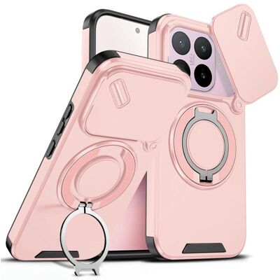 OEM Camslide Stand obal, Xiaomi 17T, růžový OEM Camslide Stand obal, Xiaomi 17T, růžový