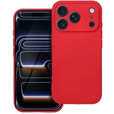 Forcell soft iPhone 17 Pro červený Forcell soft iPhone 17 Pro červený