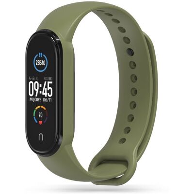 Tech-Protect IconBand Xiaomi Mi Smart Band 5 / 6 / 6 NFC / 7, tmavě zelený Tech-Protect IconBand Xiaomi Mi Smart Band 5 / 6 / 6 NFC / 7, tmavě zelený