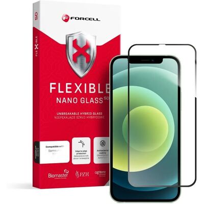 Hybridní 5D ochranné sklo pro iPhone 12 / 12 Pro - Odolné vůči nárazům Hybridní 5D ochranné sklo pro iPhone 12 / 12 Pro - Odolné vůči nárazům