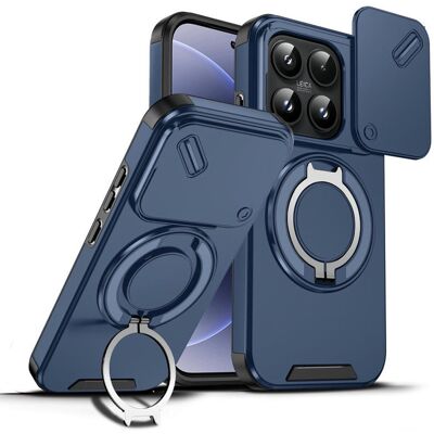 OEM Camslide Stand obal, Xiaomi 17, modrý OEM Camslide Stand obal, Xiaomi 17, modrý