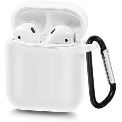 Top Silikonový obal na AirPods bílý, typ 1 Top Silikonový obal na AirPods bílý, typ 1