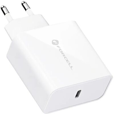 Forcell adaptér s konektorem USB-C, 3A, 45W s funkcí nabíjení PD a QC 4.0 Forcell adaptér s konektorem USB-C, 3A, 45W s funkcí nabíjení PD a QC 4.0