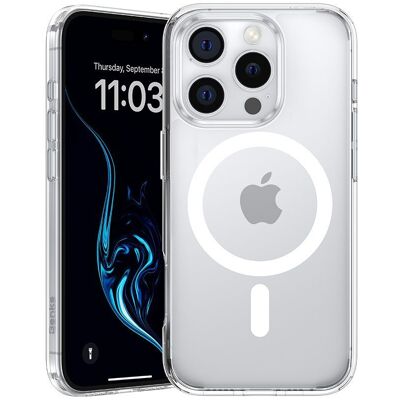 Benks Magnetic Lucent Pro obal, iPhone 16 Pro, průhledný Benks Magnetic Lucent Pro obal, iPhone 16 Pro, průhledný