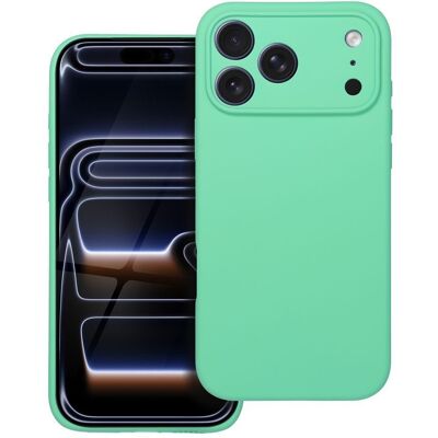 OEM Obal Silicone, iPhone 17 Pro Max, mátový OEM Obal Silicone, iPhone 17 Pro Max, mátový