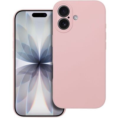OEM Obal Silicone, iPhone 17, světle růžový OEM Obal Silicone, iPhone 17, světle růžový