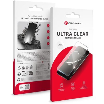 Forcell Ultra Clear tvrzené sklo, Samsung Galaxy S24 Plus / S25 Plus, černé Forcell Ultra Clear tvrzené sklo, Samsung Galaxy S24 Plus / S25 Plus, černé