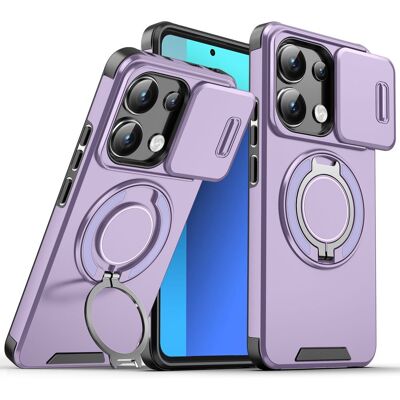 OEM Camslide Stand obal, Xiaomi 14T, fialový OEM Camslide Stand obal, Xiaomi 14T, fialový