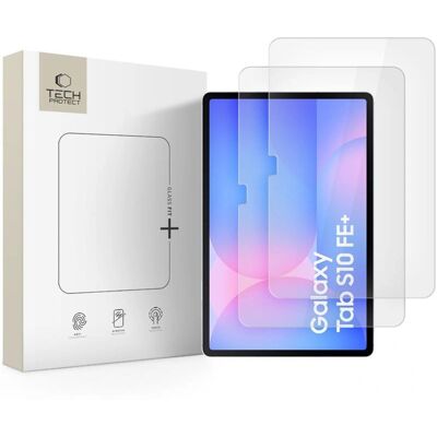 Tech-Protect Tvrzené sklo Glass Fit+, Galaxy Tab S10 FE Plus 13.1 X620 / X626B, 2 kusy Tech-Protect Tvrzené sklo Glass Fit+, Galaxy Tab S10 FE Plus 13.1 X620 / X626B, 2 kusy