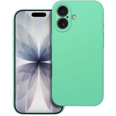 OEM Obal Silicone, iPhone 17, mátový OEM Obal Silicone, iPhone 17, mátový
