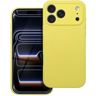 OEM Obal Silicone MagSafe, iPhone 17 Pro, žlutý OEM Obal Silicone MagSafe, iPhone 17 Pro, žlutý