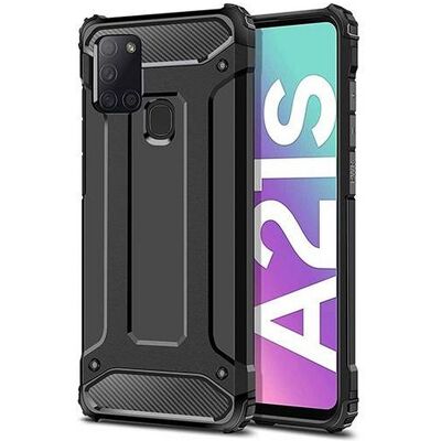 Pouzdro Forcell Armor pro Samsung Galaxy A21s - Černé Pouzdro Forcell Armor pro Samsung Galaxy A21s - Černé