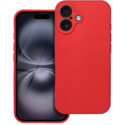 Forcell soft iPhone 16 červený Forcell soft iPhone 16 červený