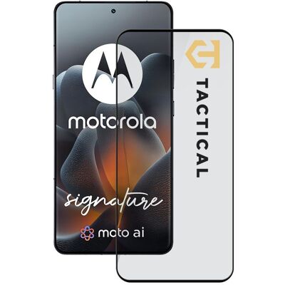 Tactical Glass Shield 5D sklo pro Motorola Signature, černé Tactical Glass Shield 5D sklo pro Motorola Signature, černé