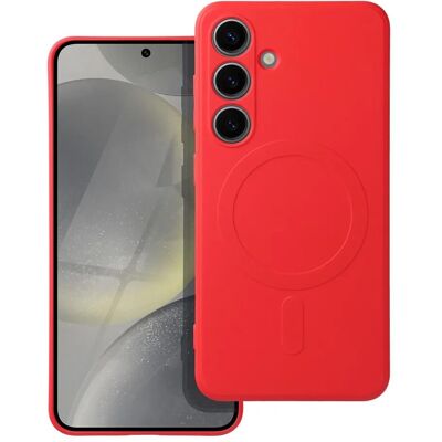 Part Obal Silicone Mag Cover, Samsung Galaxy A56, červený Part Obal Silicone Mag Cover, Samsung Galaxy A56, červený