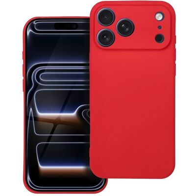 Forcell soft iPhone 17 Pro Max červený Forcell soft iPhone 17 Pro Max červený