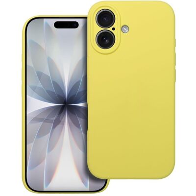 OEM Obal Silicone, iPhone 17, žlutý OEM Obal Silicone, iPhone 17, žlutý