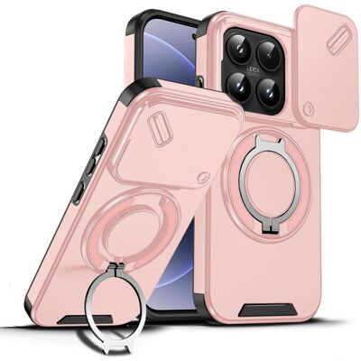 OEM Camslide Stand obal, Xiaomi 17, růžový OEM Camslide Stand obal, Xiaomi 17, růžový
