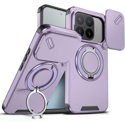 OEM Camslide Stand obal, Xiaomi 17T Pro, fialový OEM Camslide Stand obal, Xiaomi 17T Pro, fialový