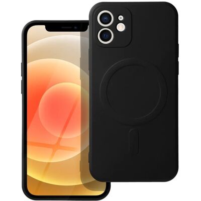 Part Obal Silicone Mag Cover, iPhone 12, černý Part Obal Silicone Mag Cover, iPhone 12, černý
