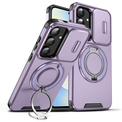 OEM Camslide Stand obal, Samsung Galaxy S25 FE / S26 FE, fialový OEM Camslide Stand obal, Samsung Galaxy S25 FE / S26 FE, fialový