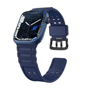 Hurtel Strap Triple řemínek pro hodinky Apple Watch SE / 8 / 7 / 6 / 5 / 4 / 3 / 2 / 1 (41/40/38mm), modrý