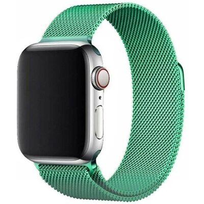 Hurtel Magnetický řemínek na Apple Watch 7 41mm Mátový Hurtel Magnetický řemínek na Apple Watch 7 41mm Mátový