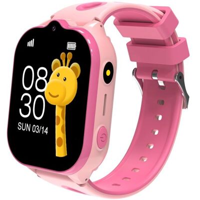 OEM Dětské chytré hodinky LT52E 4G Video Call s GPS, Wi-Fi a SOS funkcí, 950 mAh, růžové OEM Dětské chytré hodinky LT52E 4G Video Call s GPS, Wi-Fi a SOS funkcí, 950 mAh, růžové