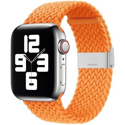 Hurtel Strap Fabric řemínek pro Apple Watch 6 / 5 / 4 / 3 / 2 (40 mm / 38 mm) oranžový Hurtel Strap Fabric řemínek pro Apple Watch 6 / 5 / 4 / 3 / 2 (40 mm / 38 mm) oranžový
