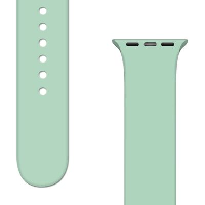 Hurtel Silikonový řemínek APS Apple Watch 2 / 3 / 4 / 5 / 6 / 7 / 8 / SE 1 / 2 / 3 (42, 44, 45 mm), světle zelený Hurtel Silikonový řemínek APS Apple Watch 2 / 3 / 4 / 5 / 6 / 7 / 8 / SE 1 / 2 / 3 (42, 44, 45 mm), světle zelený