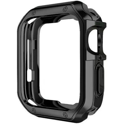 Hurtel Soft Strong pouzdro, Apple Watch 7 / 8 / 9, 41 mm, černé Hurtel Soft Strong pouzdro, Apple Watch 7 / 8 / 9, 41 mm, černé