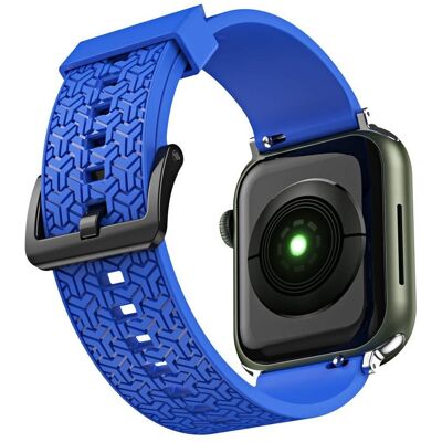 Hurtel Strap Y řemínek pro hodinky Apple Watch 7 / SE (41/40/38mm), modrý Hurtel Strap Y řemínek pro hodinky Apple Watch 7 / SE (41/40/38mm), modrý