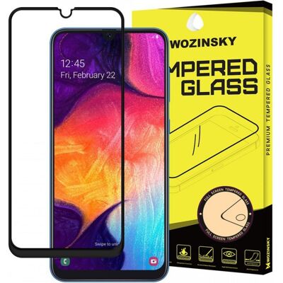 Wozinsky tvrzené sklo pro Samsung Galaxy A50 / A30 - Černé Wozinsky tvrzené sklo pro Samsung Galaxy A50 / A30 - Černé
