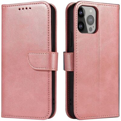 Hurtel Magnet Case, iPhone 15 Pro Max, růžový Hurtel Magnet Case, iPhone 15 Pro Max, růžový